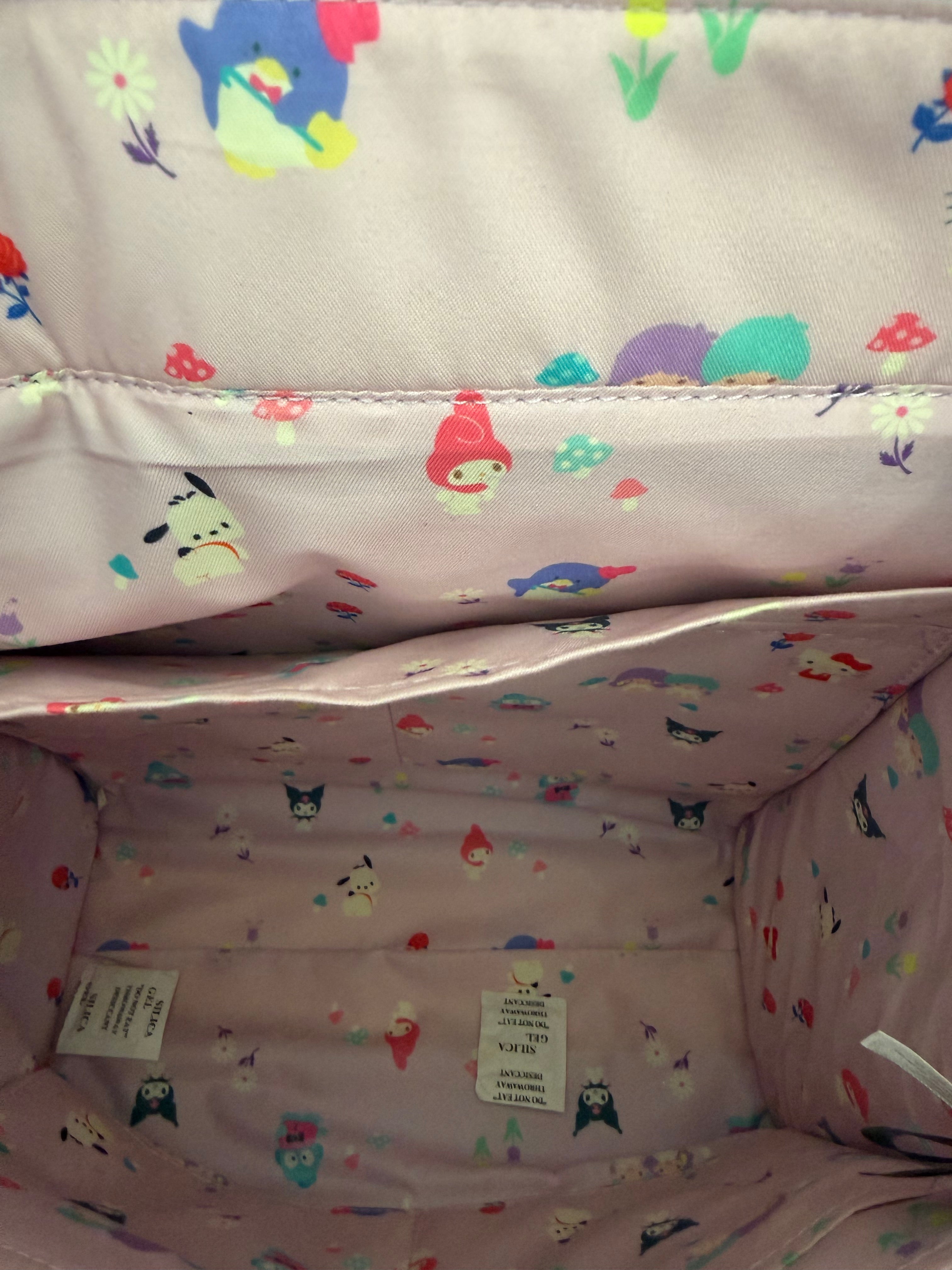 Sanrio big Tote  bag ( includes  packed video)