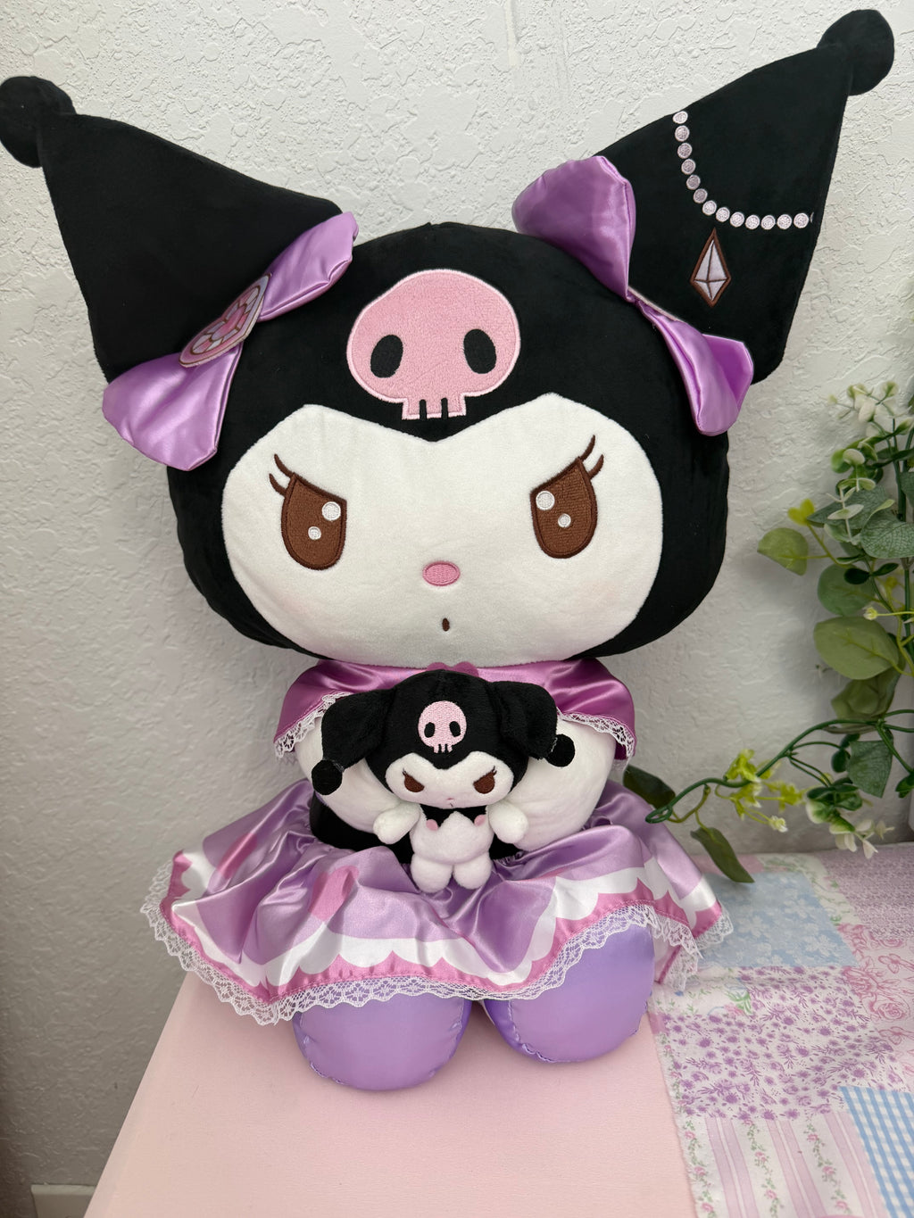 Kuromi big plush!!